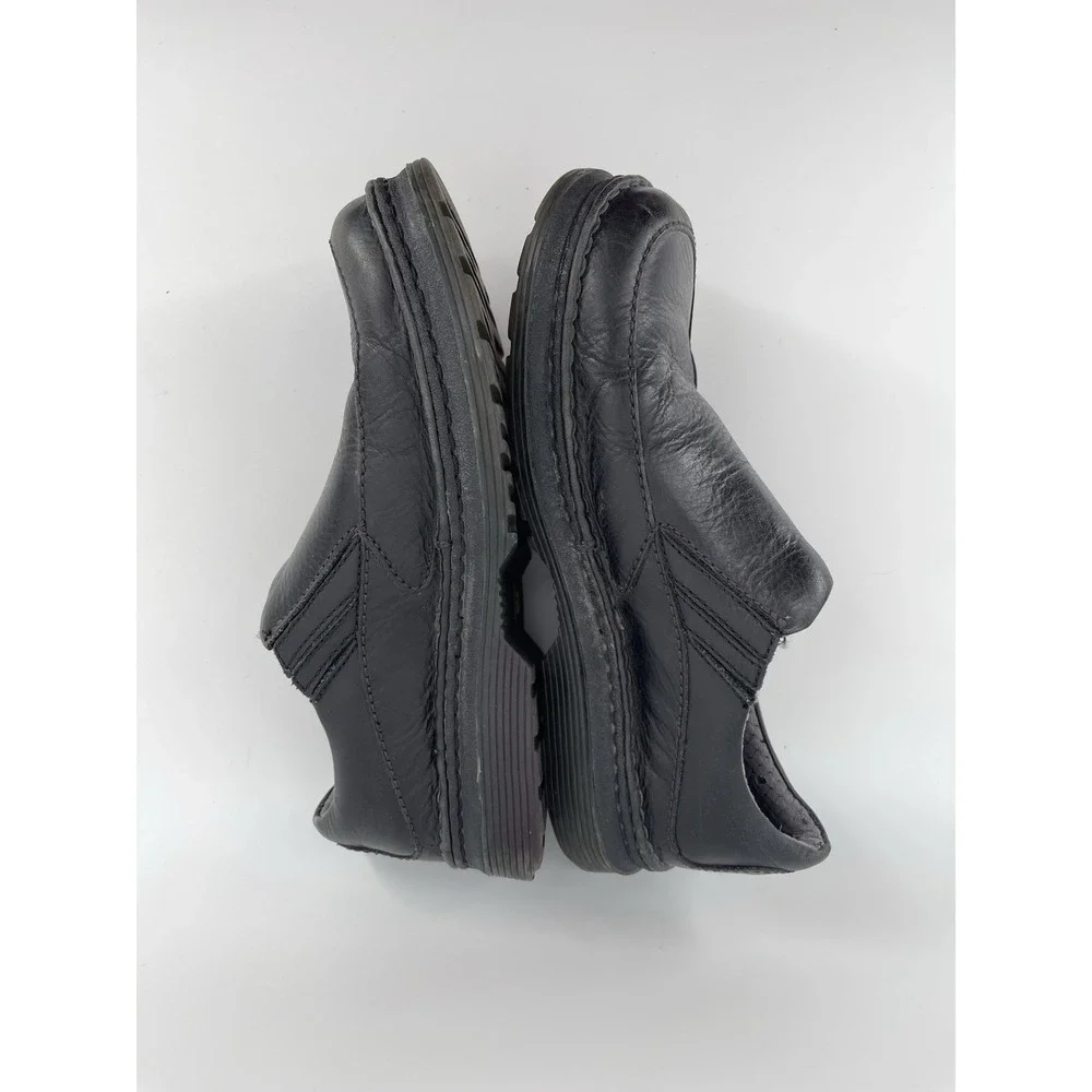 VTG Dr. Martens Neil‎ Slip On Shoes Men US 8 Black Leather Comfort Casual